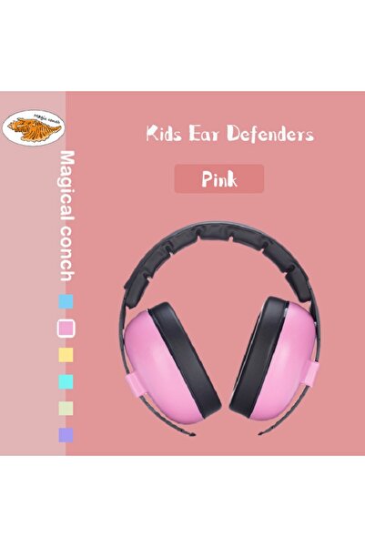 Choice واقيات أذن وردية للأطفال الرضع والأطفال الصغار، سدادات أذن عازلة للضوض...