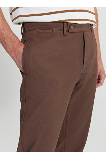 ALTINYILDIZ CLASSICS Altınyıldız Classics Normal Bel Normal Paça Comfort Fit Vizon Erkek Pantolon ACE001252190_VIZ