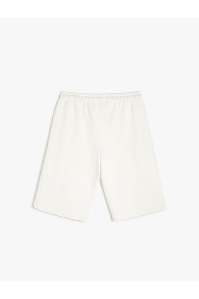 Koton Kids Ecru Boy Shorts 5Skb40027Tk