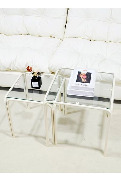 sharpdo Simple Modern Square Mother-and-Child Tea Table Combination