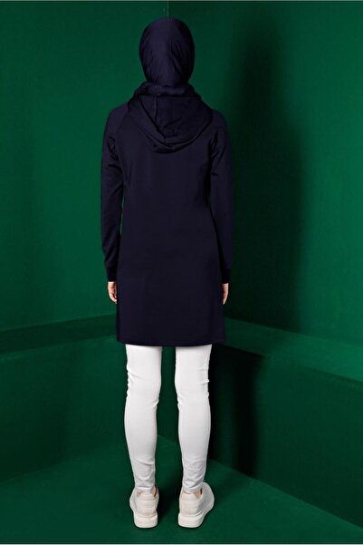 Alvina Kazayağı Detaylı Cepli Tunik 43299