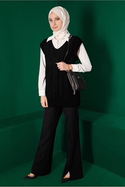 Alvina Knitwear Sweater 43122 - Knitted Detail