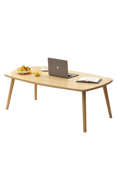 sharpdo Small Household Coffee Table, Living Room Sofa Side Table 120*60*41.5CM