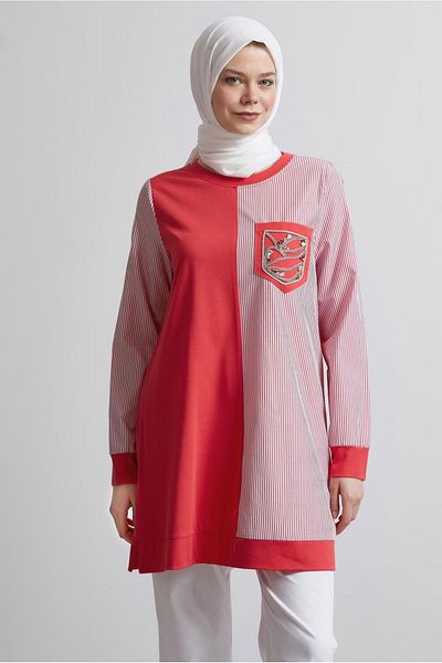 Alvina Stone Detail Training Tunic 45389