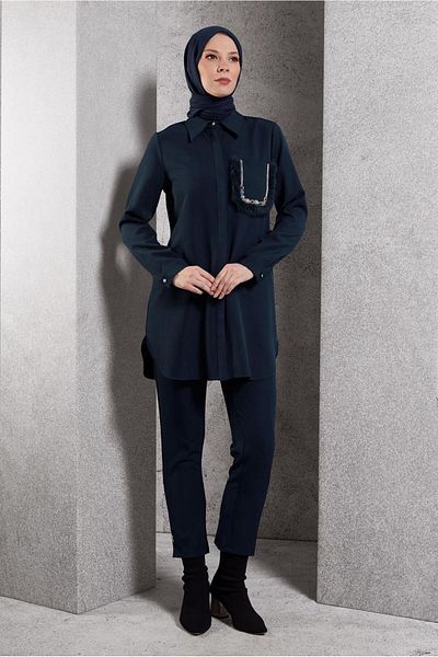 Alvina Pocket Detail Tunic 45155