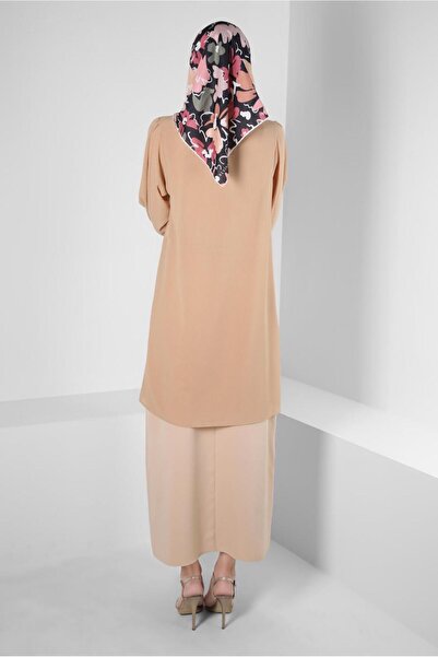 Alvina STONE STRIPED RIFFIR DETAIL TUNIC 43856