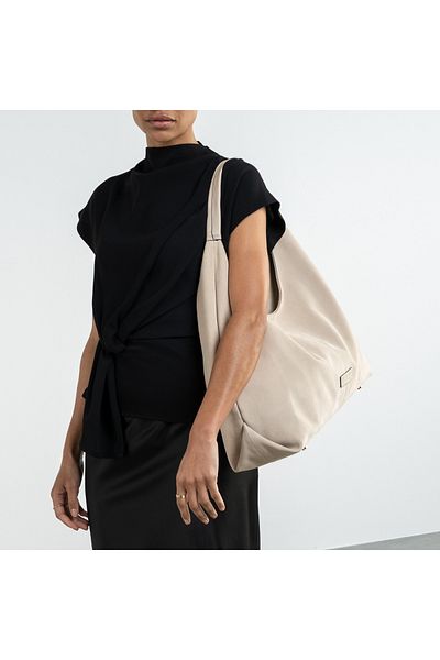 Isabel Bernard Honoré Schultertasche Creme