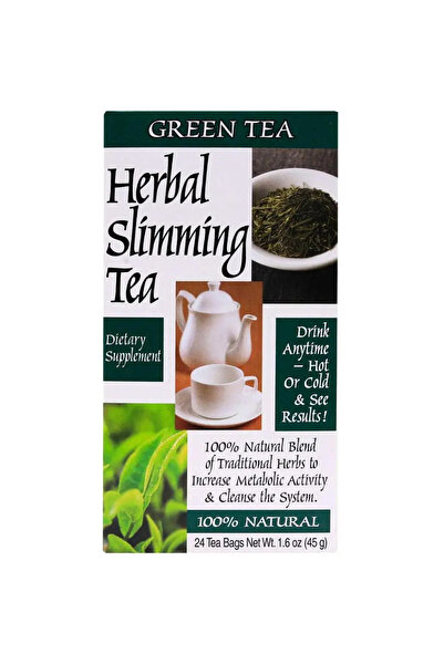 21st Century شاي التخسيس العشبي الطبيعي 24 كيس شاي