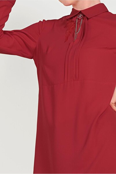 Alvina 40446 Model Classic Tunic - Collar Detail