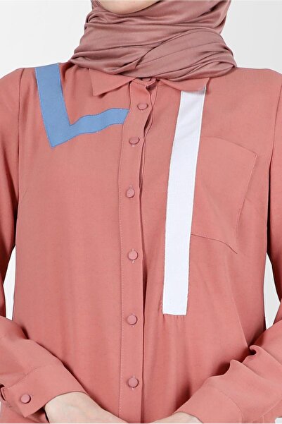 Alvina Geometric Tunic 42602 - Shape Detailed