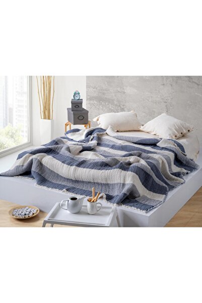 Nuşa Double Cotton Muslin Fabric Breathable Blanket