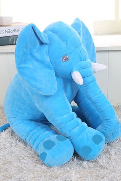 Halley Peluş Oyuncak My Blue Sleeping Friend Elephant 95 Cm