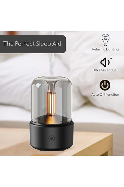 COOYA Aromatherapy Diffuser, Cool Mist Humidifier for Car Bedroom Auto-Off