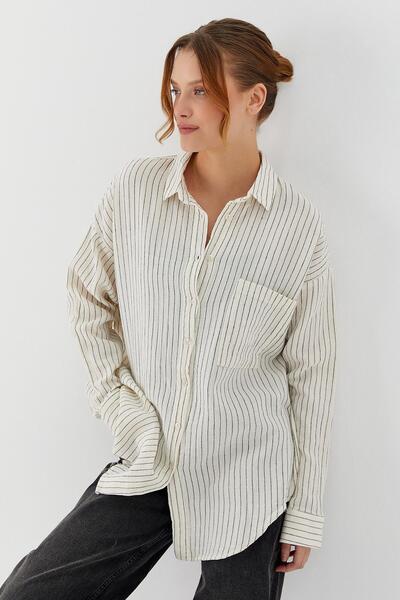 Shopping Shop Μπλουζάκι Oversize Stripesubilim Morocco