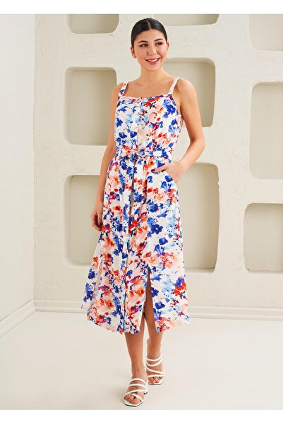 Relax Mode Kadın Dokuma Elbise - 45339