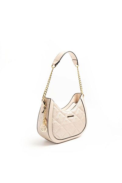 Silver Polo Geantă de umăr pentru femei Silver & Polo Beige SP1168