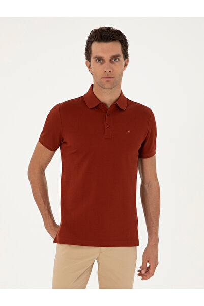 Cacharel Brick Slim Fit Basic T-Shirt 50284769-VR031