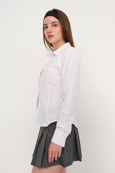 Addax Cămașă de bază cu nasturi G1002