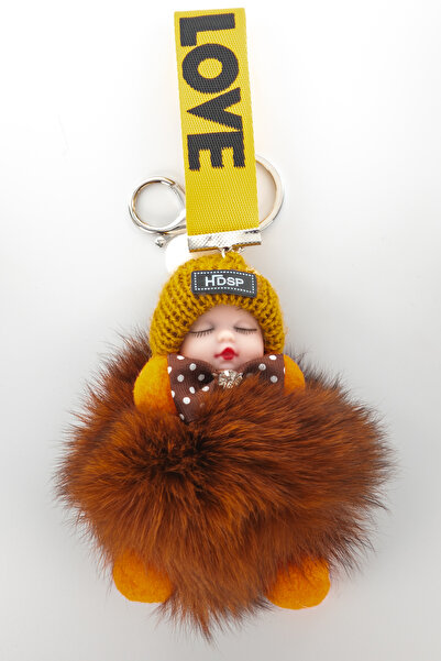 shop Breloc Papusa Dormitoare de Plus - 13 cm