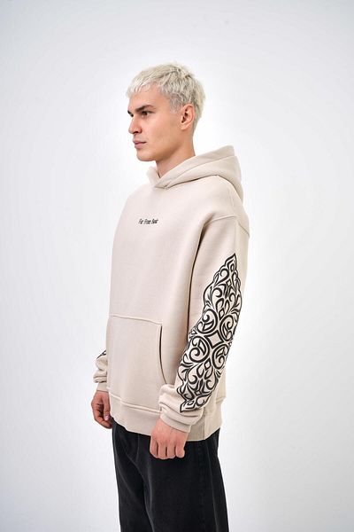 Respire Ανδρικό Oversize Far From Basic εμπριμέ κουκούλα με κουκούλα