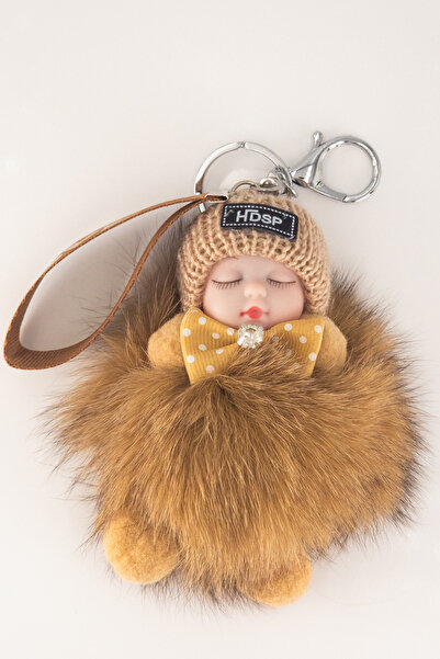 shop Μπρελόκ βελούδινη κούκλα ύπνου - 13 cm