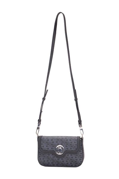 U.S. Polo Assn. Geantă neagră pentru damă Us8545 Exclusiv online