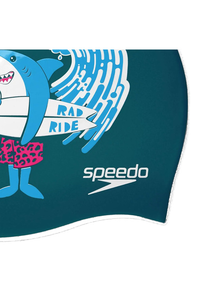 SPEEDO SLOGAN PRT CAP JU BLUE UNISEX CAPĂ DE ÎNTRĂGĂTORI PENTRU COPII 8-0838614637