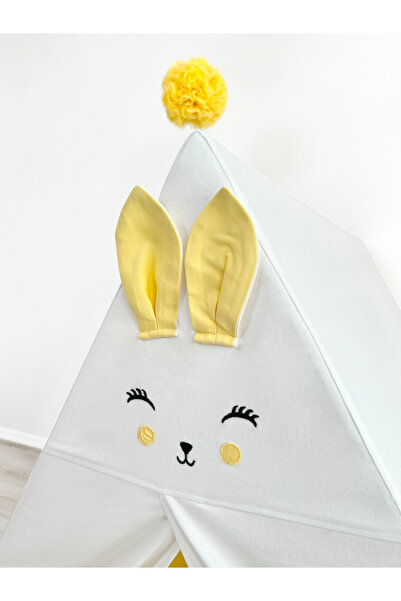 PAMUKA Kamp Çadırı Tavşan - Sarı & Oyun Halısı