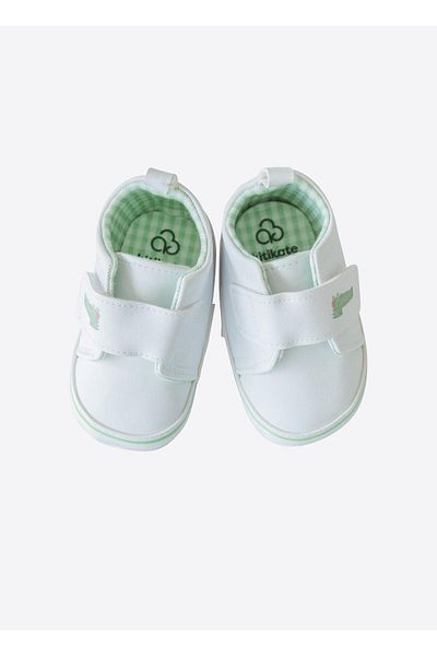 kitikate Sid Booties - White