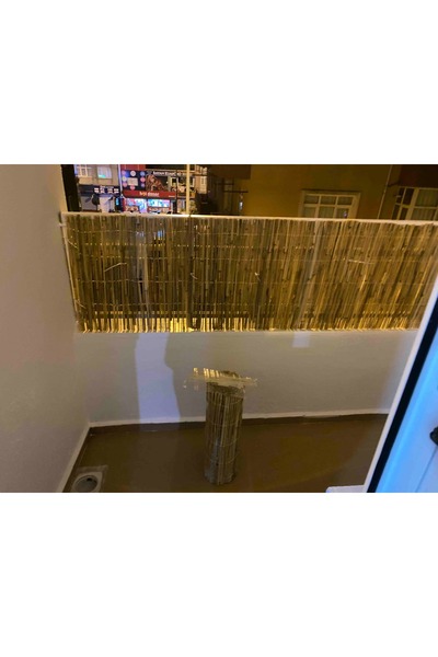70 Metre X 3 metre Kamış Hasır Doğal Çit Gölgelik