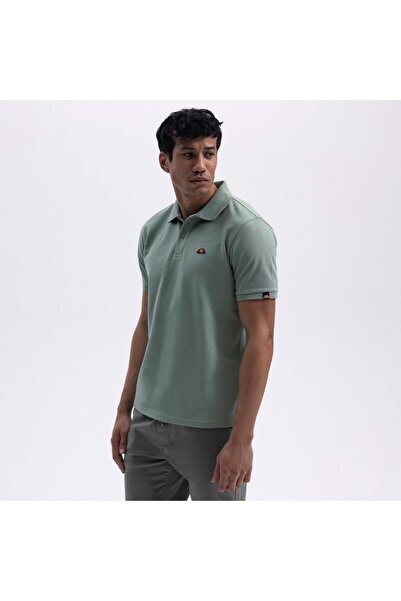 Ellesse Ανδρικό T-Shirt EM460-MNT Polo Neck - Moss
