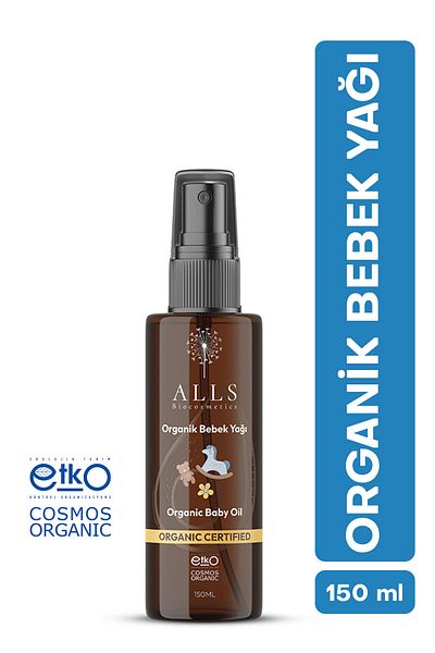 Alls Biocosmetics Organic Baby Oil 150 ml