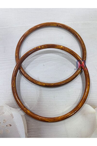 miraylahobi Bambu Görünümlü Plastik Çanta Sapı M27 1 Çift Çap:15cm