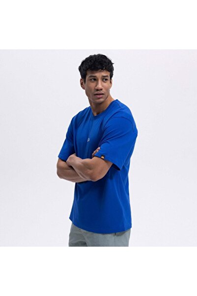 Ellesse Tricou supradimensionat pentru bărbați - EM376-SBL Tricou albastru