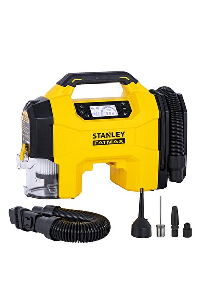 Stanley SXVI02001 12V/18V 160 PSI Dijital Göstergeli Lastik&Yatak Şişirme+Ara...