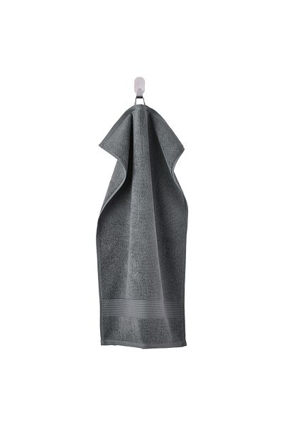 IKEA FREDRIKSJÖN Hand Towel Dark Grey 40x70 cm – 100% Cotton, 650 g/m² | IKEA