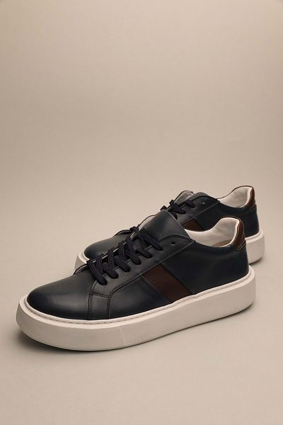 Gondol Ανδρικό Γνήσιο Δέρμα Classic Casual Navy Blue 41 Ttx.510
