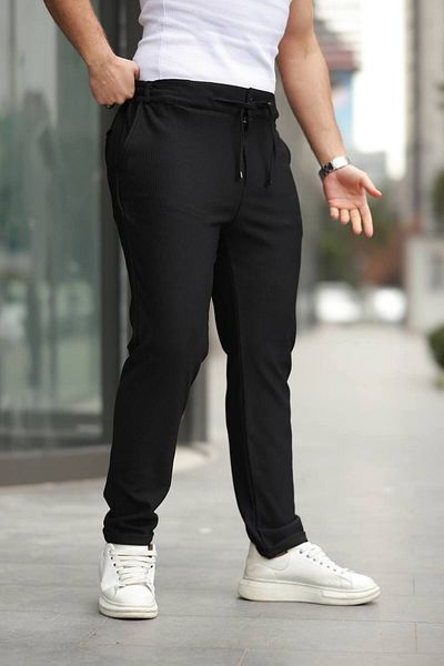 LiewenKlader Ribbed Men's Fabric Trousers