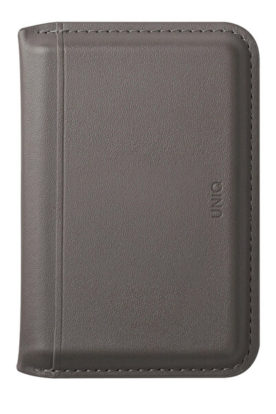 UNIQ Better By Design Portofel din piele vegană cu protecție RFID cu suport m...