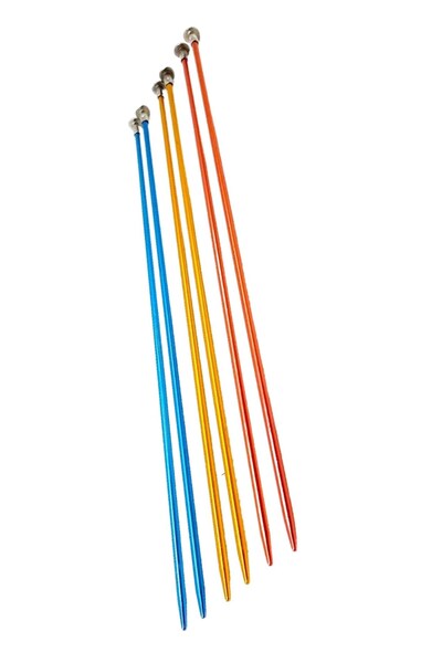 Genel Markalar VİBE UNİCO Metalize Kısa Şiş 25 cm 5 Numara (Renk Stoğa Göre)