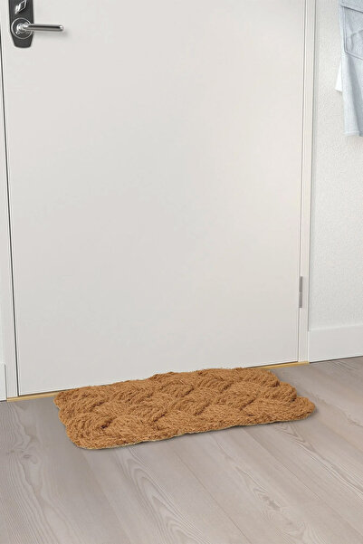 Binbirreyon Koko Braided Door Mat 40X60Cm Coconut Fiber Ke013