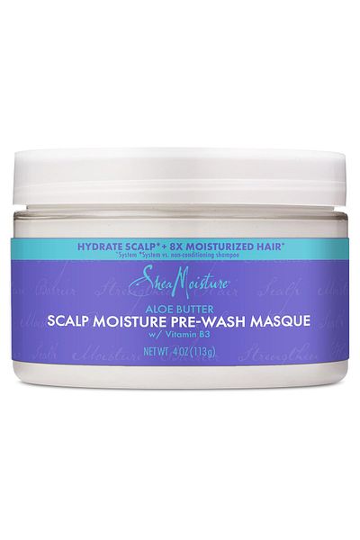 Shea Moisture Aloe Butter Saç Derisi Nemlendirici Yıkama Öncesi Saç Maskesi 113GR