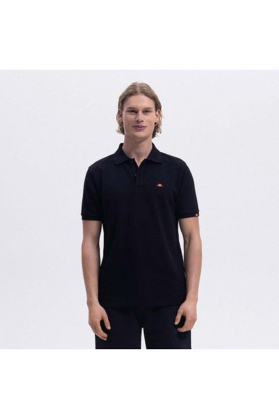 Ellesse Em460-Bk Polo Neck Men's T-Shirt - Black