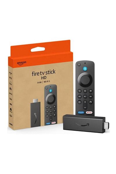 Amazon Media player Amazon Fire TV Stick HD (2024), Alexa Voice Remote, Wi-Fi, Negru