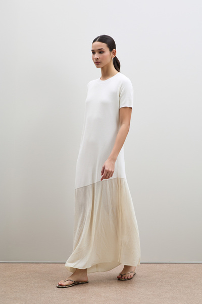 Serianno Mini Payetli Asimetrik Midi