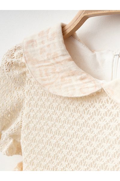 Lumia Baby Ethnic Pattern Bow Detail Baby Girl Dress