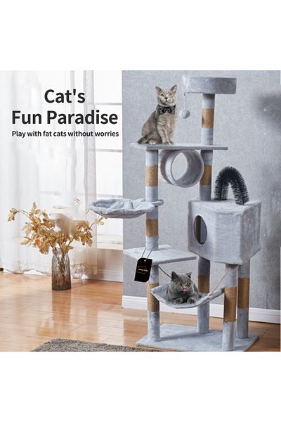 KidLe Cat Tree Cat Climbing Frame Cat Tower Cat Jumping Platform