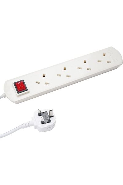 Mishkat Power Extension 5m Cable 4 Sockets 3500w