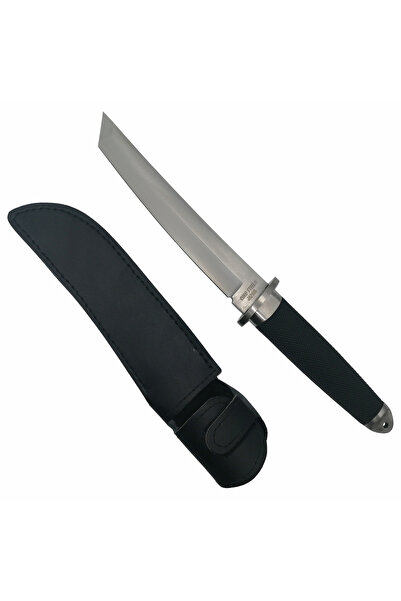 Depox Lovecký nůž, IdeallStore, nerezová ocel, stříbrná, 36 cm, včetně pouzdra.