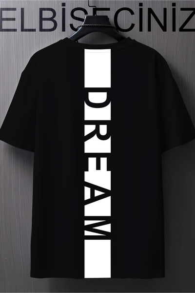 VİZYON İKRA Μπλουζάκι Unisex με στάμπα στην πλάτη DREAM
